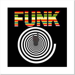 Funk logo Art Posters and Art